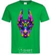 Men's T-Shirt Colored doberman kelly-green фото