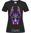 Women's T-shirt Colored doberman black фото