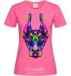 Women's T-shirt Colored doberman heliconia фото