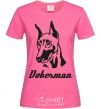 Women's T-shirt DOBERMAN heliconia фото