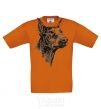 Kids T-shirt A Doberman's muzzle cornsilk фото