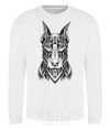 Sweatshirt Blackrcolor doberman White фото