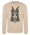 Sweatshirt Blackrcolor doberman sand фото