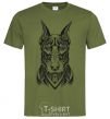 Men's T-Shirt Blackrcolor doberman millennial-khaki фото