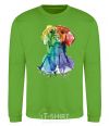 Sweatshirt Labrador colored orchid-green фото