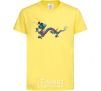 Kids T-shirt Colored Dragon cornsilk фото