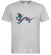Men's T-Shirt Colored Dragon grey фото