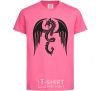Детская футболка Dragon Wings Ярко-розовый фото