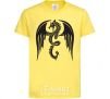 Kids T-shirt Dragon Wings cornsilk фото