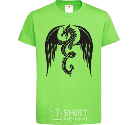 Kids T-shirt Dragon Wings orchid-green фото