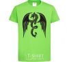 Kids T-shirt Dragon Wings orchid-green фото