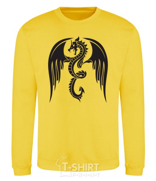 Sweatshirt Dragon Wings yellow фото