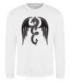 Sweatshirt Dragon Wings White фото