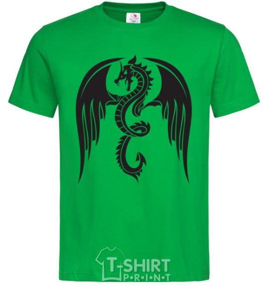 Men's T-Shirt Dragon Wings kelly-green фото