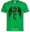Men's T-Shirt Dragon Wings kelly-green фото