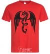 Men's T-Shirt Dragon Wings red фото
