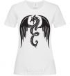 Women's T-shirt Dragon Wings White фото