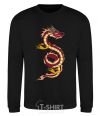 Sweatshirt Burgundy Dragon black фото