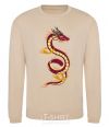 Sweatshirt Burgundy Dragon sand фото