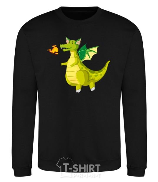 Sweatshirt Green Dragon black фото