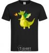 Men's T-Shirt Green Dragon black фото