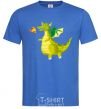 Men's T-Shirt Green Dragon royal-blue фото