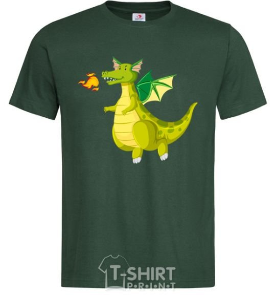 Men's T-Shirt Green Dragon bottle-green фото