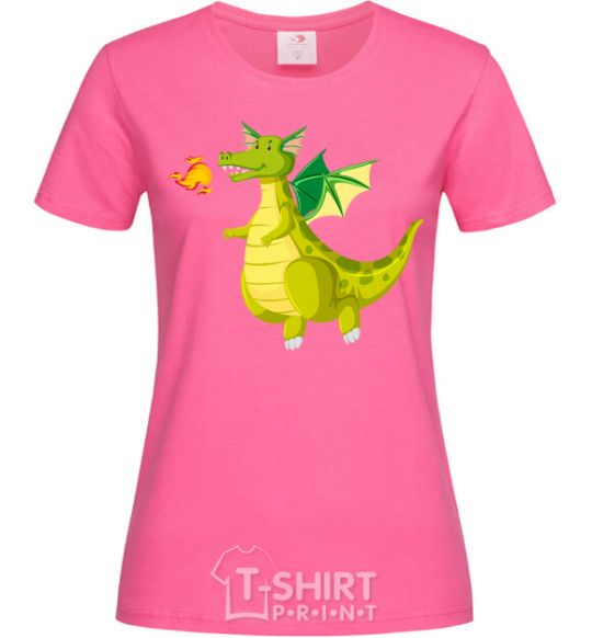 Women's T-shirt Green Dragon heliconia фото