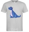 Men's T-Shirt Blue Dragon V.1 grey фото