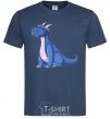 Men's T-Shirt Blue Dragon V.1 navy-blue фото