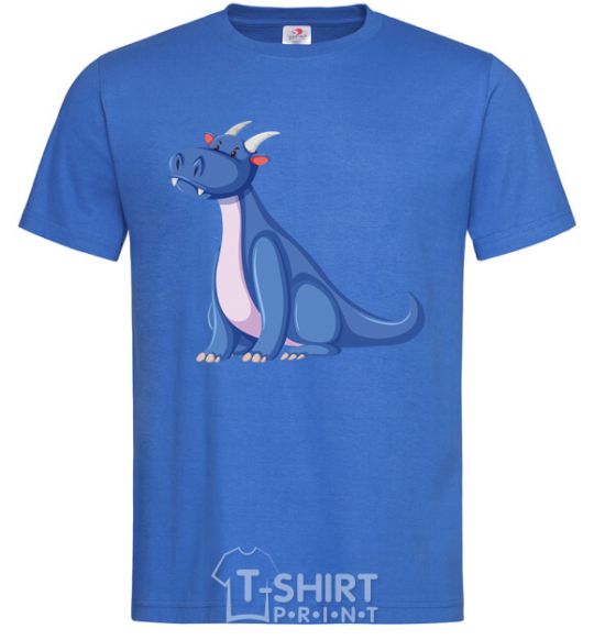 Men's T-Shirt Blue Dragon V.1 royal-blue фото