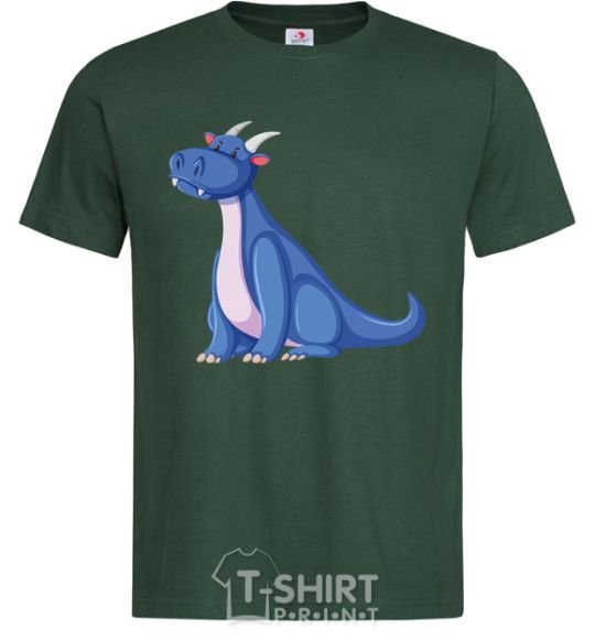 Men's T-Shirt Blue Dragon V.1 bottle-green фото