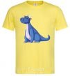 Men's T-Shirt Blue Dragon V.1 cornsilk фото