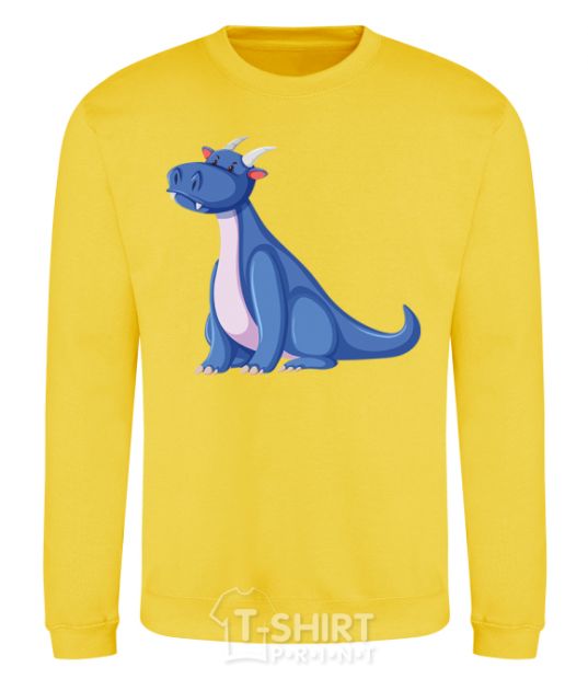 Sweatshirt Blue Dragon V.1 yellow фото