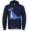 Men`s hoodie Blue Dragon V.1 navy-blue фото