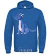 Men`s hoodie Blue Dragon V.1 royal фото