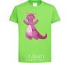 Kids T-shirt Purple Dragon orchid-green фото