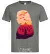 Men's T-Shirt Mother of dragons dark-grey фото