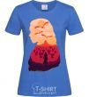 Women's T-shirt Mother of dragons royal-blue фото