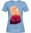Women's T-shirt Mother of dragons sky-blue фото