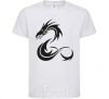 Детская футболка Dragon shapes Белый фото