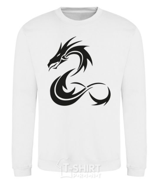 Sweatshirt Dragon shapes White фото