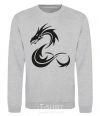 Sweatshirt Dragon shapes sport-grey фото