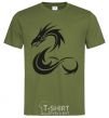 Men's T-Shirt Dragon shapes millennial-khaki фото