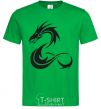 Men's T-Shirt Dragon shapes kelly-green фото
