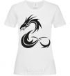 Women's T-shirt Dragon shapes White фото