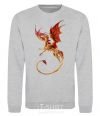 Sweatshirt Flying dragon sport-grey фото