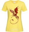 Women's T-shirt Flying dragon cornsilk фото