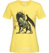 Women's T-shirt Realistic dragon cornsilk фото