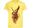 Kids T-shirt Dragon Hummingbird cornsilk фото